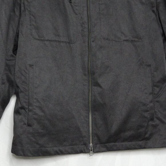 Banana Republic Jacket Moto Biker Racer Military Zipper Pockets Men's Size Large - Picture 3 of 12